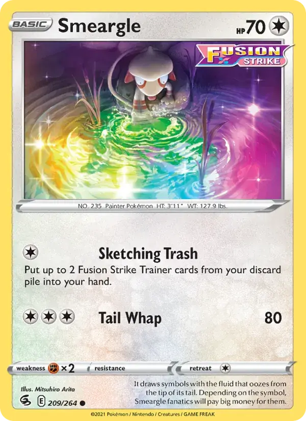 Smeargle - 209/284 - Fusion Strike