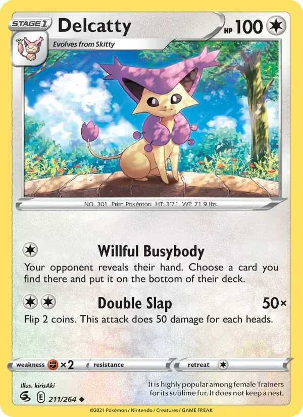 Delcatty - 211/284 - Fusion Strike