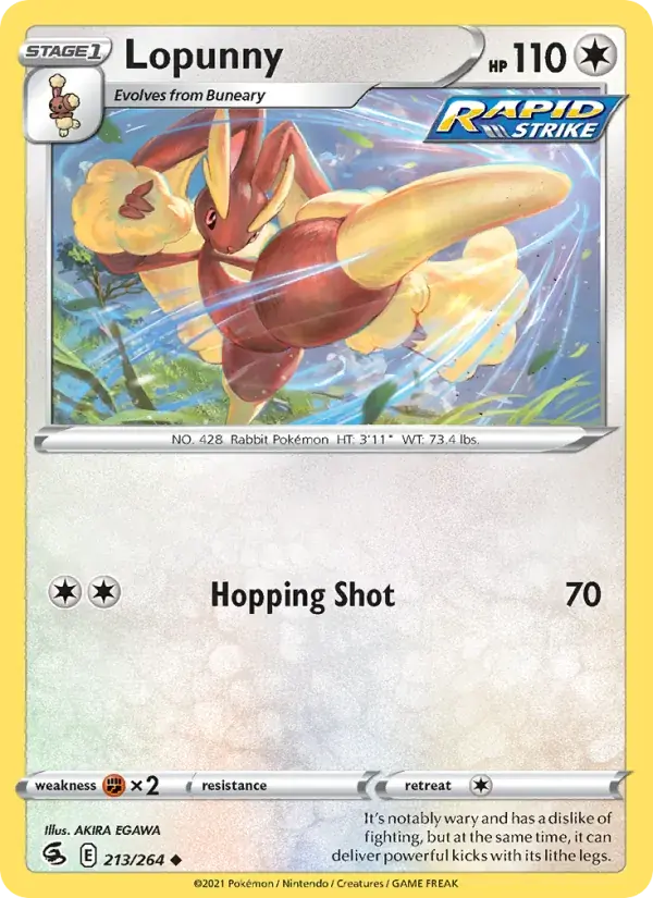 Lopunny - 213/284 - Fusion Strike