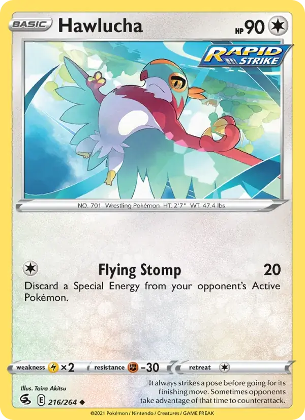 Hawlucha - 216/284 - Fusion Strike