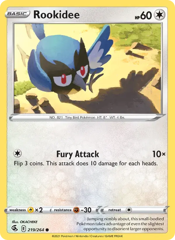 Rookidee - 219/284 - Fusion Strike