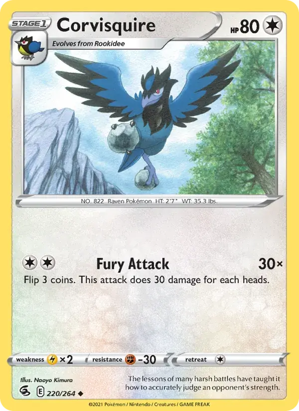 Corvisquire - 220/284 - Fusion Strike