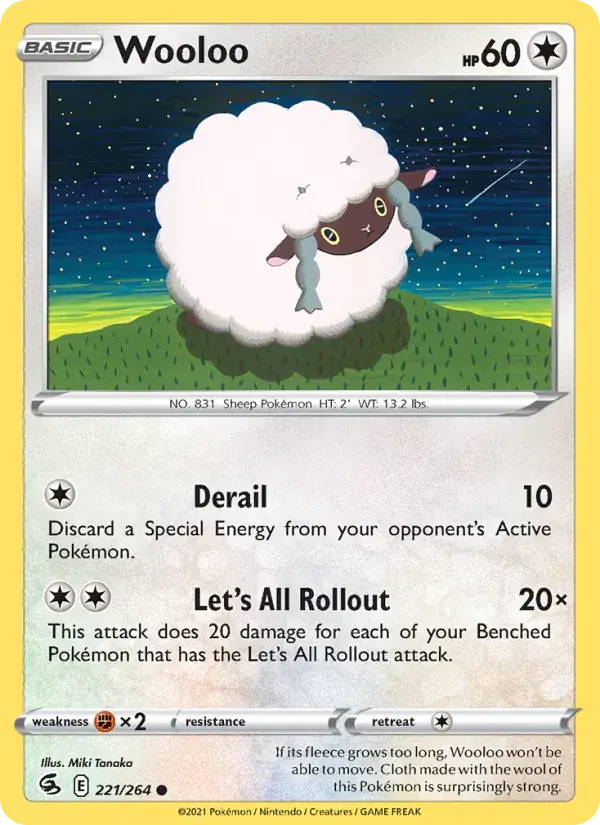 Wooloo - 221/284 - Fusion Strike