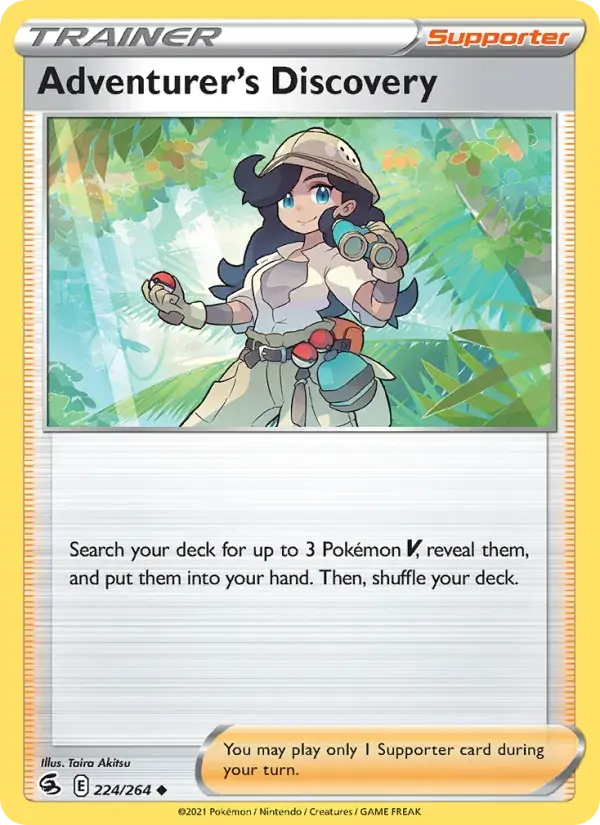 Adventurer's Discovery - 224/284 - Fusion Strike