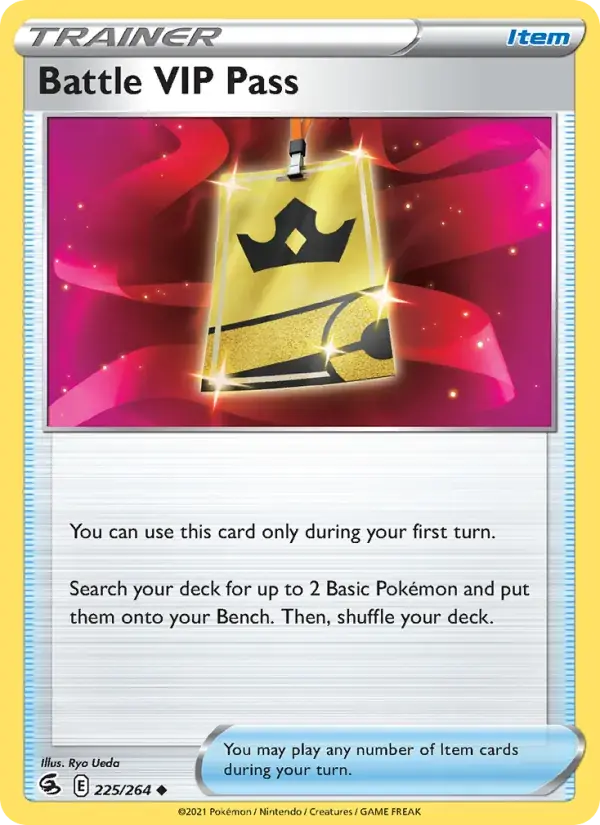 Battle VIP Pass - 225/284 - Fusion Strike