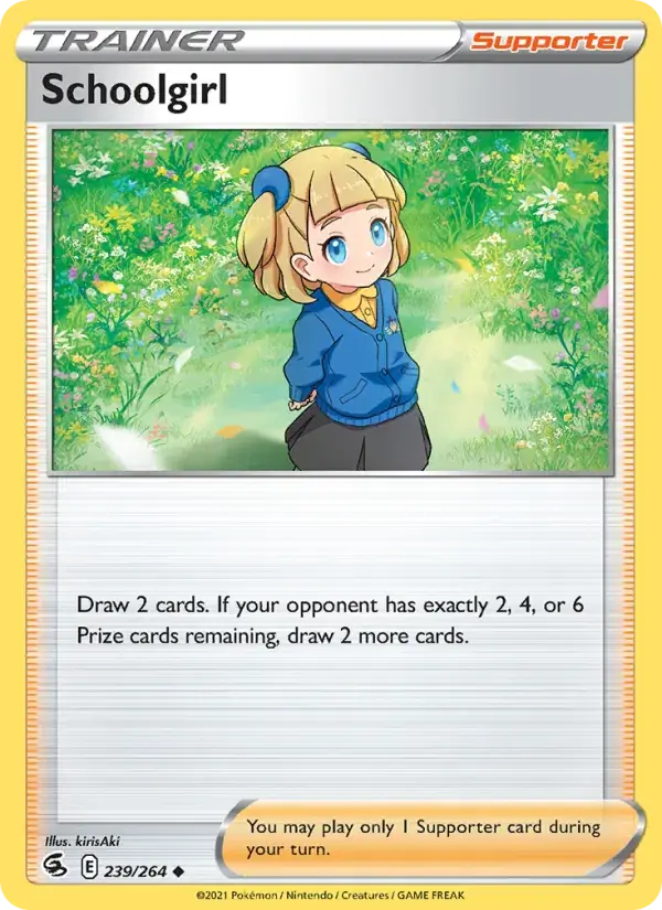 Schoolgirl - 239/284 - Fusion Strike