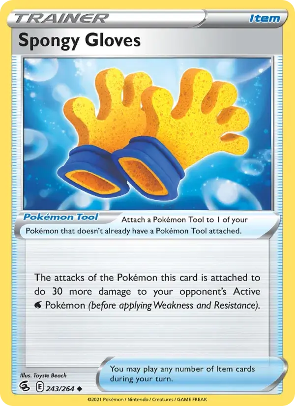Spongy Gloves - 243/284 - Fusion Strike
