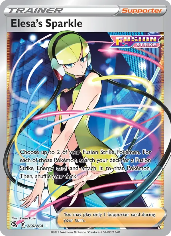 Elesa's Sparkle - 260/284 - Fusion Strike