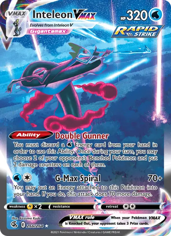 Inteleon VMAX - 266/284 - Fusion Strike