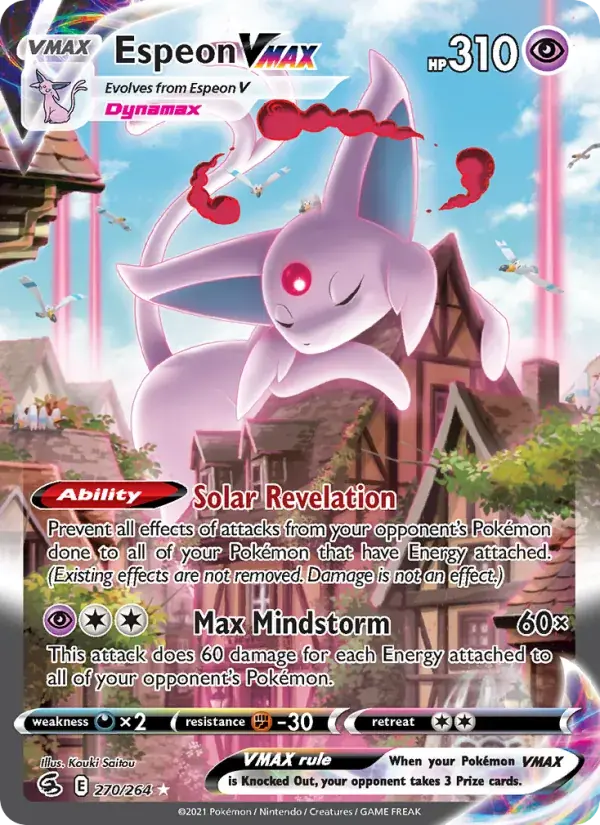 Espeon VMAX - 270/284 - Fusion Strike