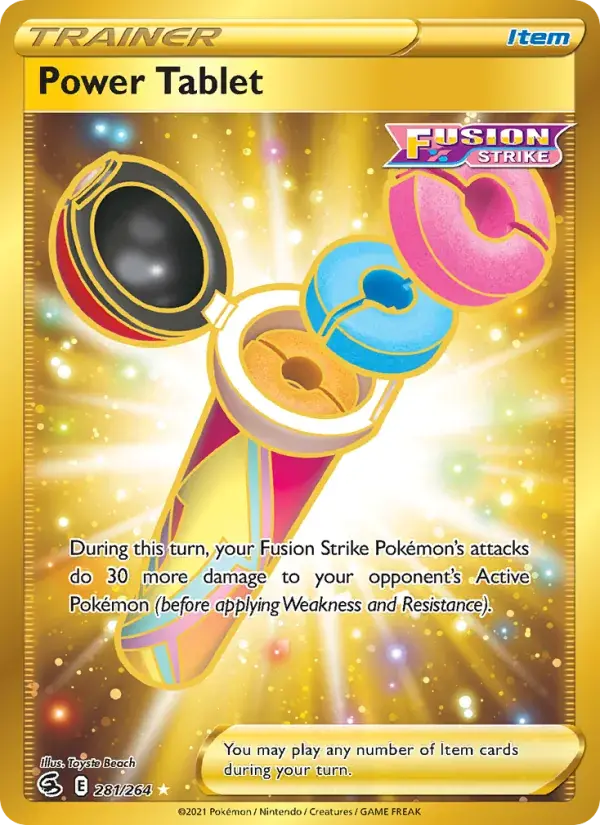 Power Tablet - 281/284 - Fusion Strike