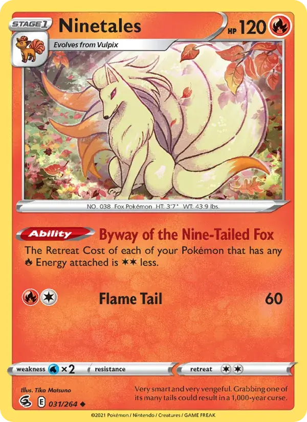 Ninetales - 31/284 - Fusion Strike