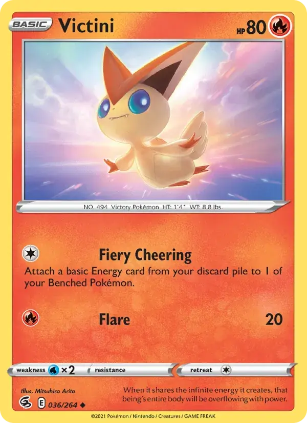 Victini - 36/284 - Fusion Strike