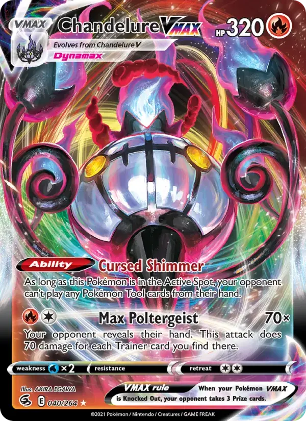 Chandelure VMAX - 40/284 - Fusion Strike