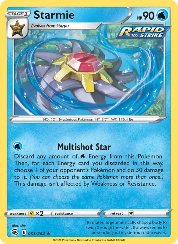 Starmie - 53/284 - Fusion Strike