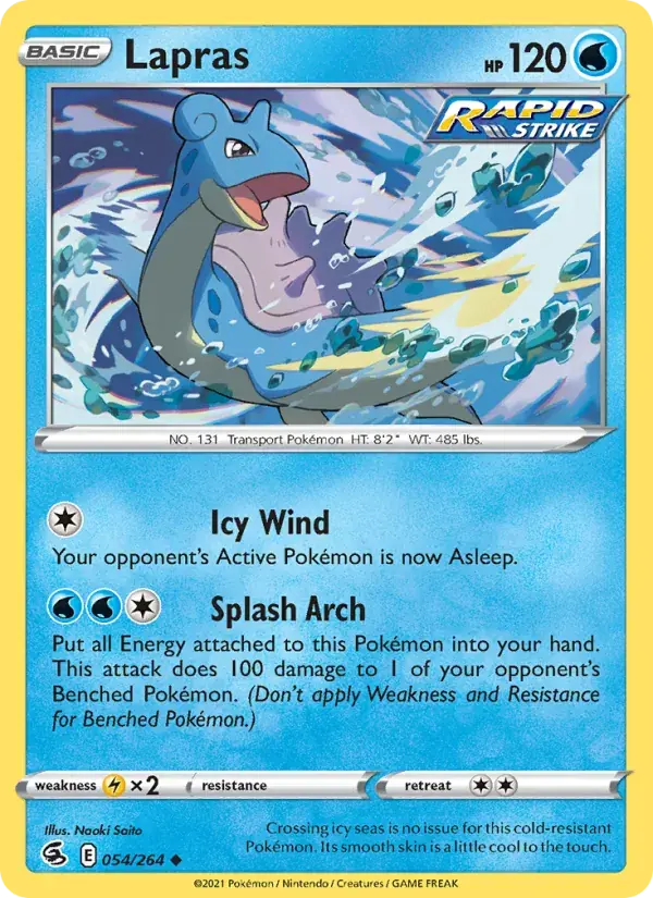Lapras - 54/284 - Fusion Strike