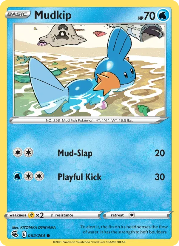 Mudkip - 62/284 - Fusion Strike