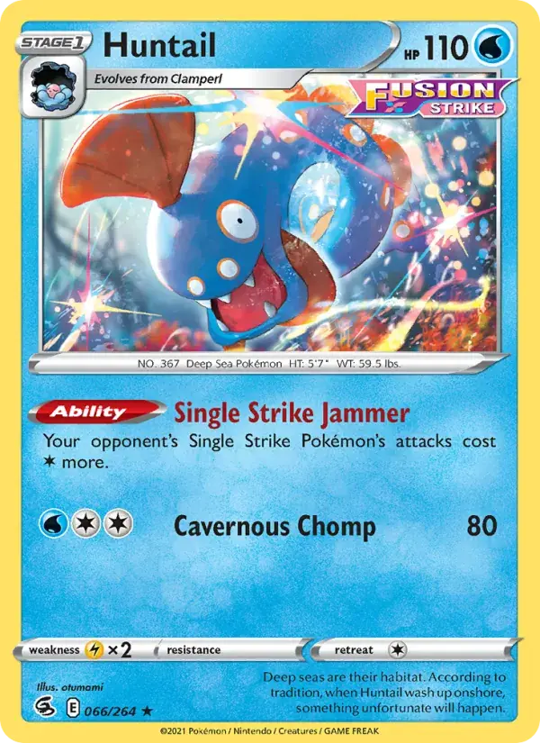 Huntail - 66/284 - Fusion Strike