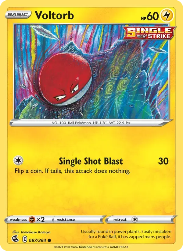 Voltorb - 87/284 - Fusion Strike