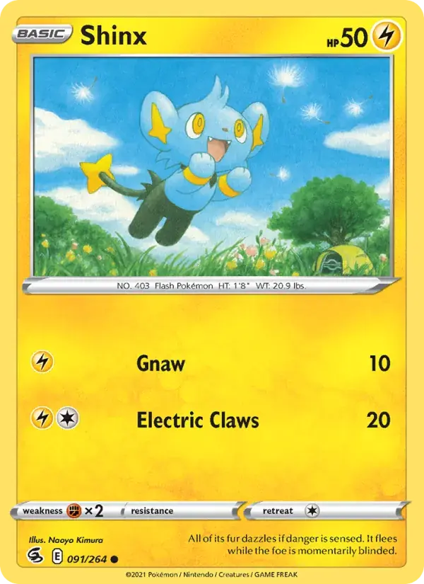 Shinx - 91/284 - Fusion Strike