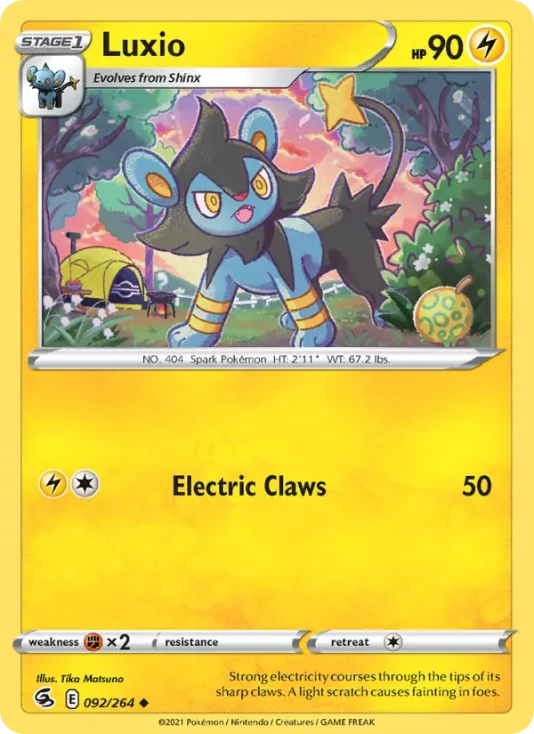 Luxio - 92/284 - Fusion Strike