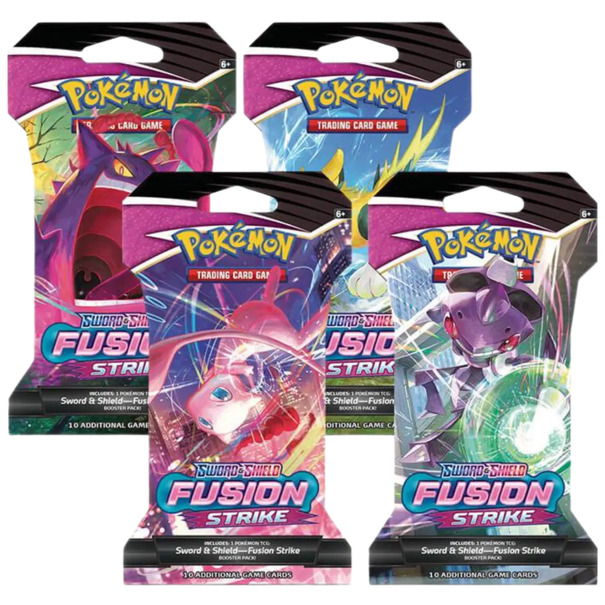 Fusion Strike: Sleeved Booster Pack Art Set