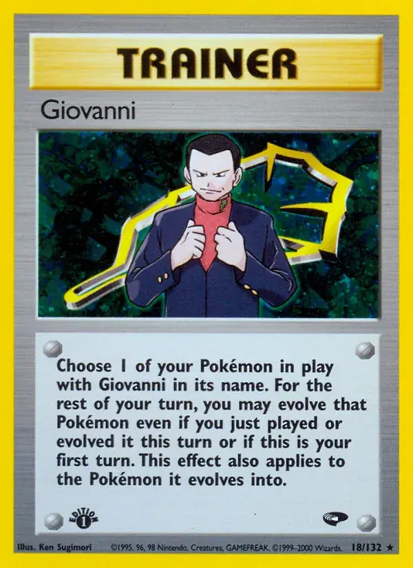 Giovanni - 18/132 - Gym Challenge