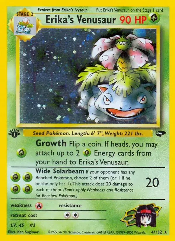 Erika's Venusaur - 4/132 - Gym Challenge