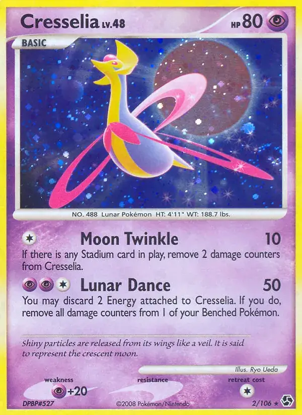 Cresselia - 2/106 - Duels au Sommets