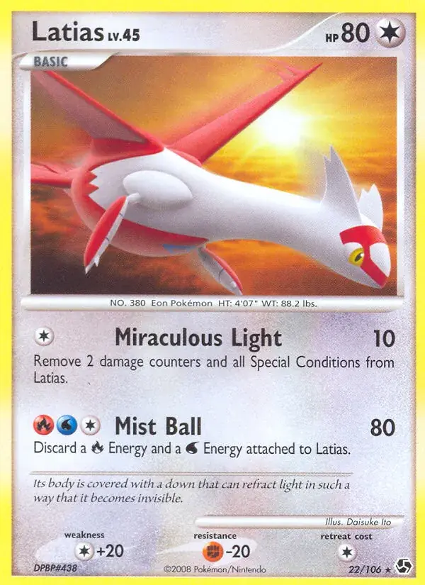 Latias - 22/106 - Duels au Sommets