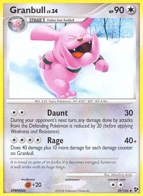 Granbull - 39/106 - Duels au Sommets