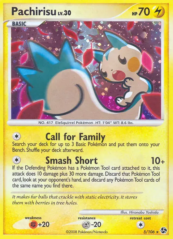 Pachirisu - 5/106 - Duels au Sommets