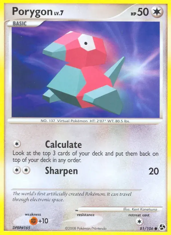 Porygon - 81/106 - Duels au Sommets