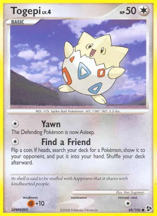 Togepi - 88/106 - Duels au Sommets