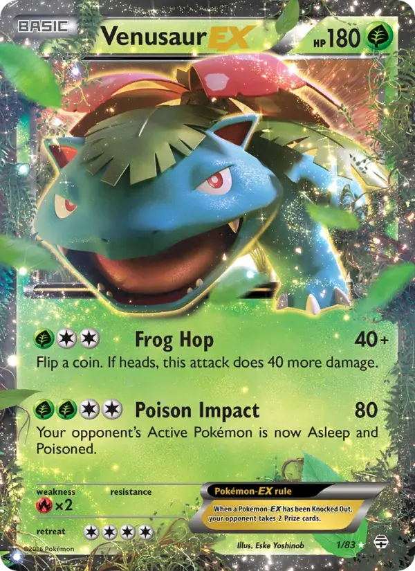 Venusaur EX - 1/117 - Generations