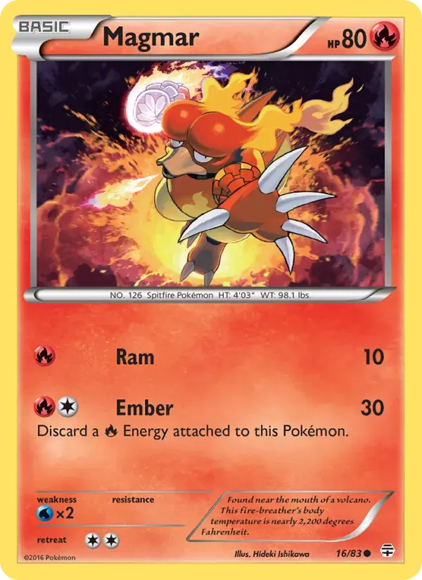 Magmar - 16/117 - Generations