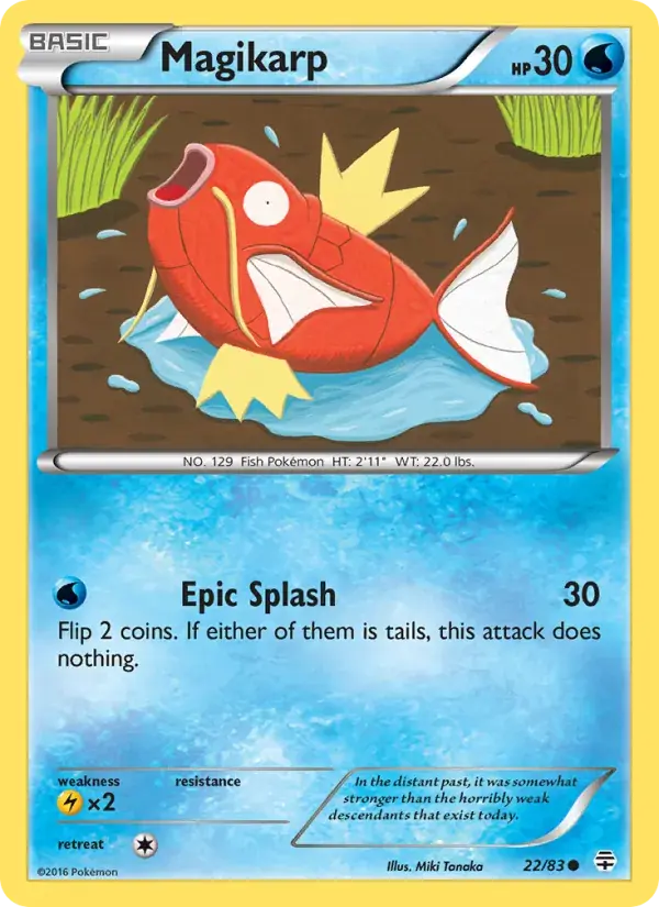 Magikarp - 22/117 - Generations