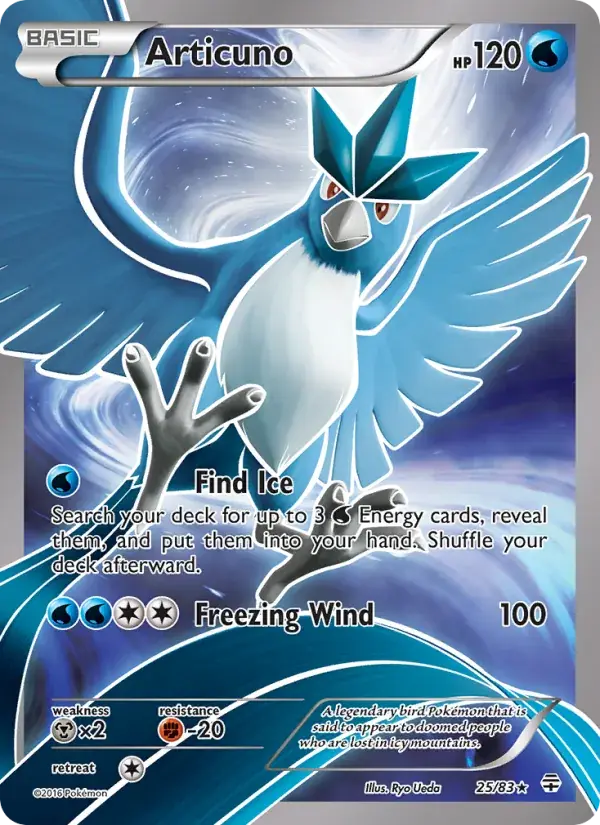 Articuno - 25/117 - Generations