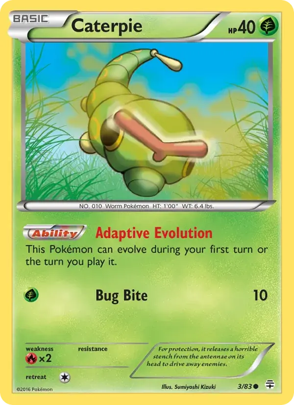 Caterpie - 3/117 - Generations