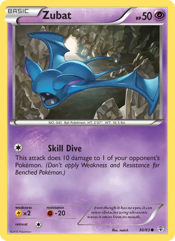 Zubat - 30/117 - Generations