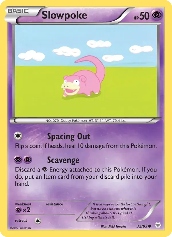 Slowpoke - 32/117 - Generations