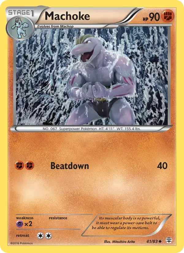 Machoke - 41/117 - Generations