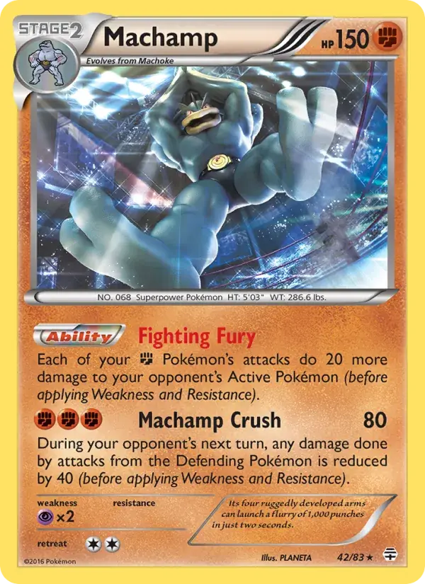 Machamp - 42/117 - Generations