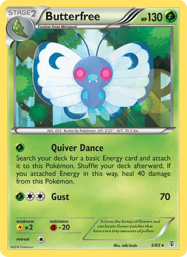 Butterfree - 5/117 - Generations