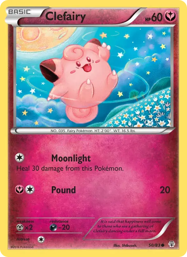 Clefairy - 50/117 - Generations