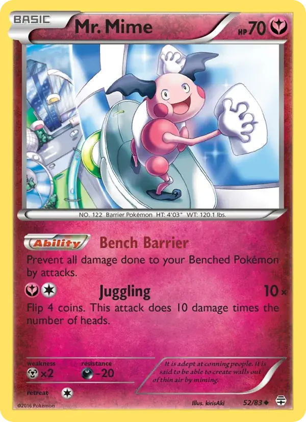 Mr. Mime - 52/117 - Generations