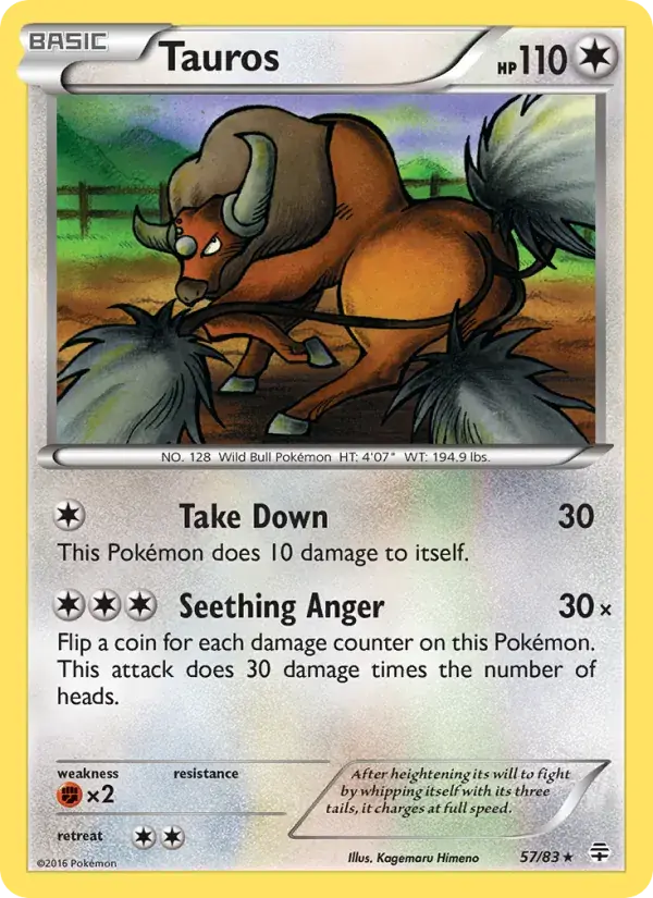 Tauros - 57/117 - Generations