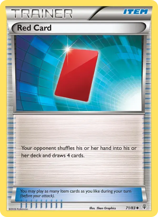 Red Card - 71/117 - Generations