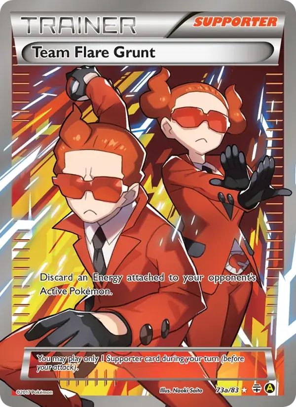 Team Flare Grunt - 73/117 - Generations