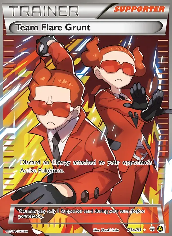 Team Flare Grunt - 73a/117 - Generations